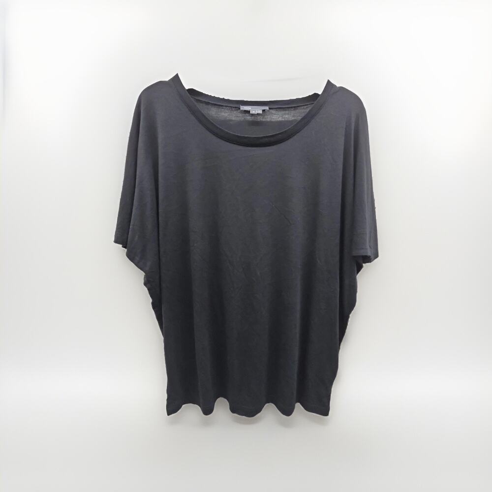 Women "Vince" blk short sleeve top. Size med P.O.